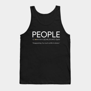 People - One Star Review Tank Top